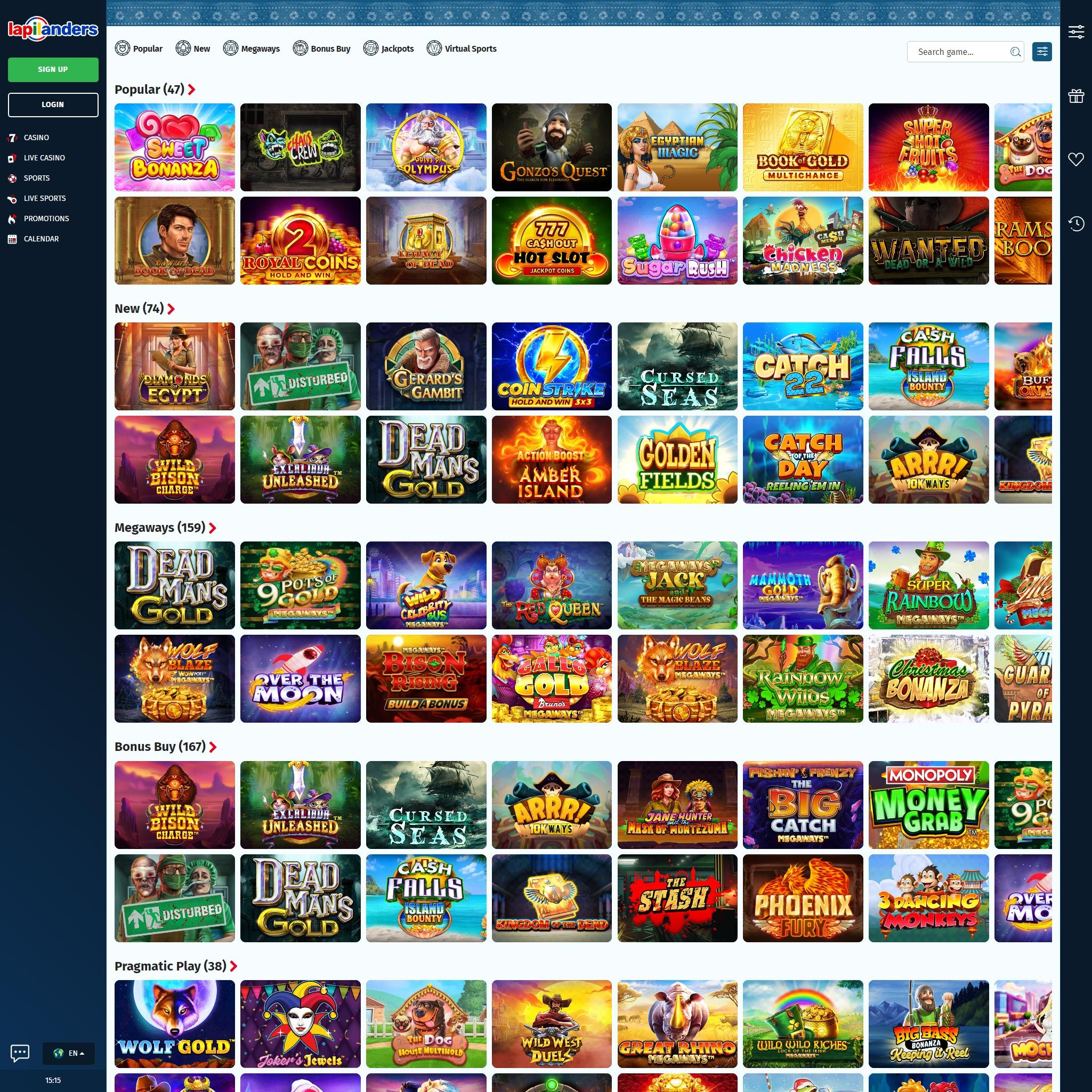 Lapilanders Casino review