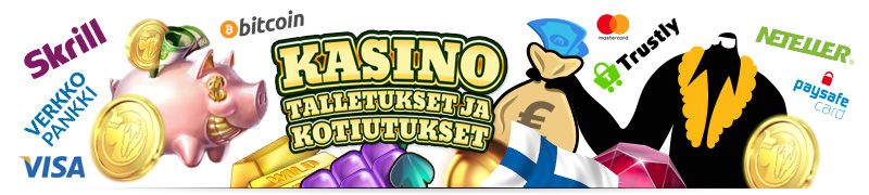 Casino laskulla ja nettilompakko ovat suosituimmat casinoiden talletustavat