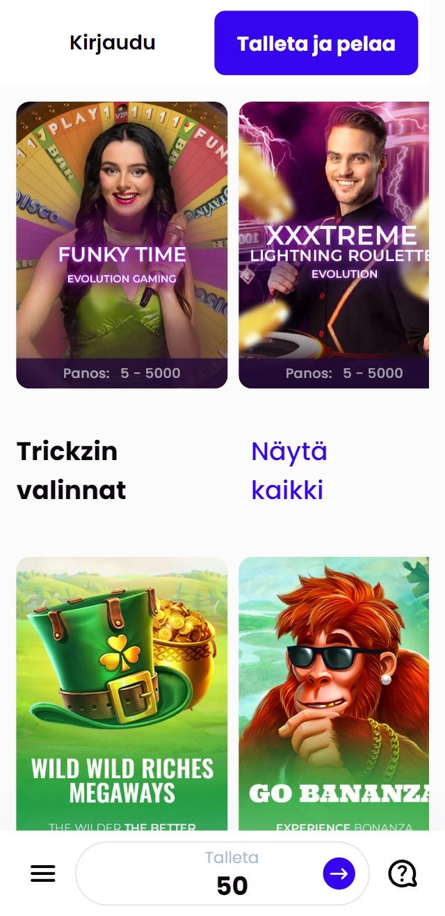 Trickz Casino tarkistettu ja todennettu hyödyksesi