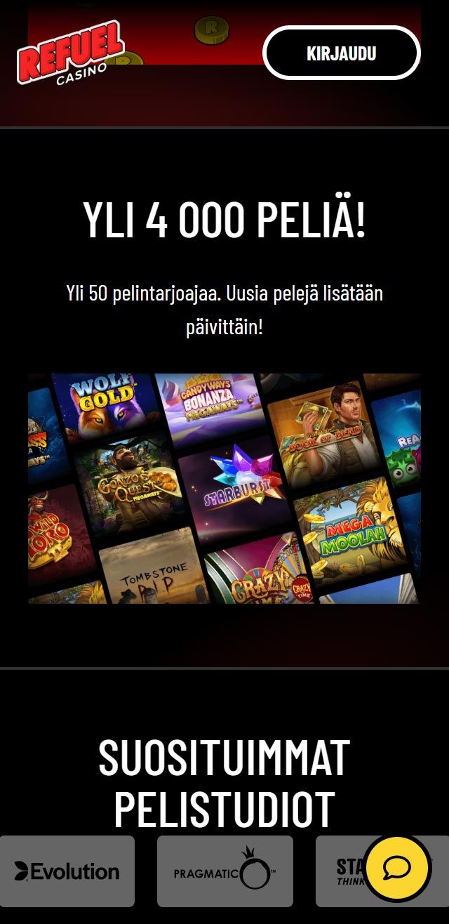 Refuel Casino arvostelu listaa kaikki bonukset saatavilla sinulle tänään