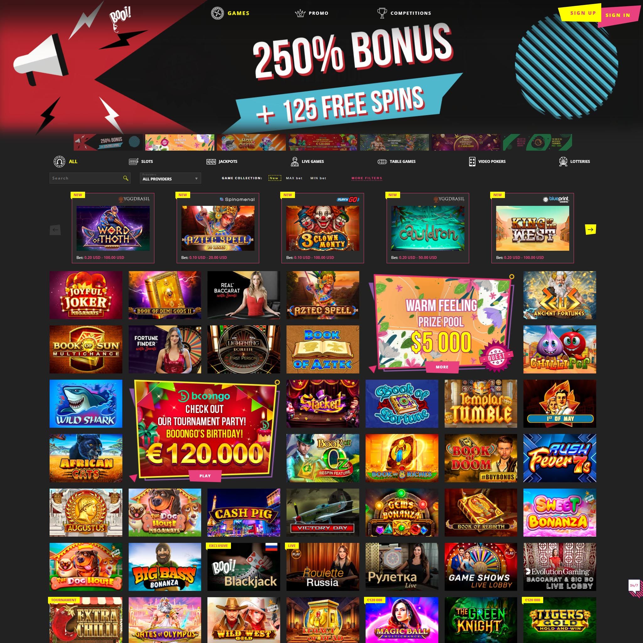 Booi Casino review by Mr. Gamble