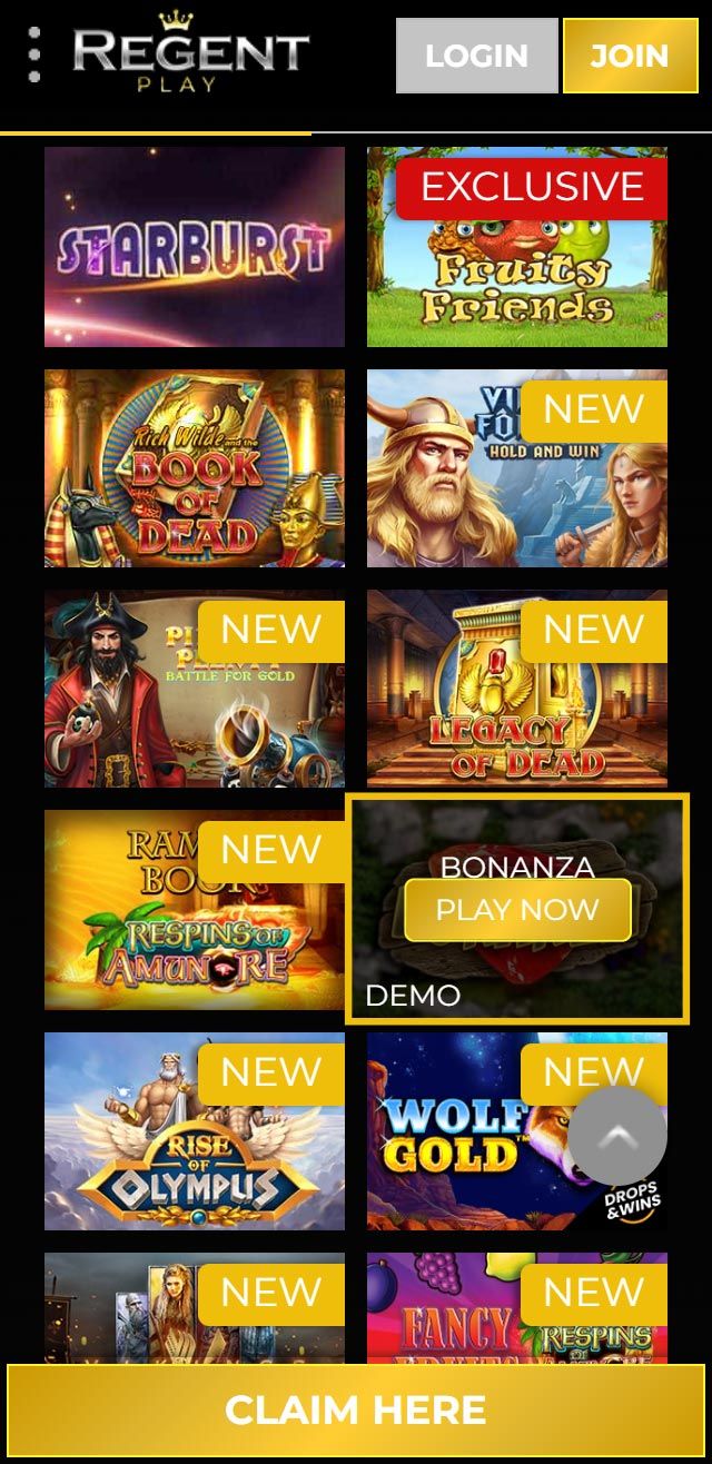 Regent Play Casino review lists all the bonuses available for NZ players today