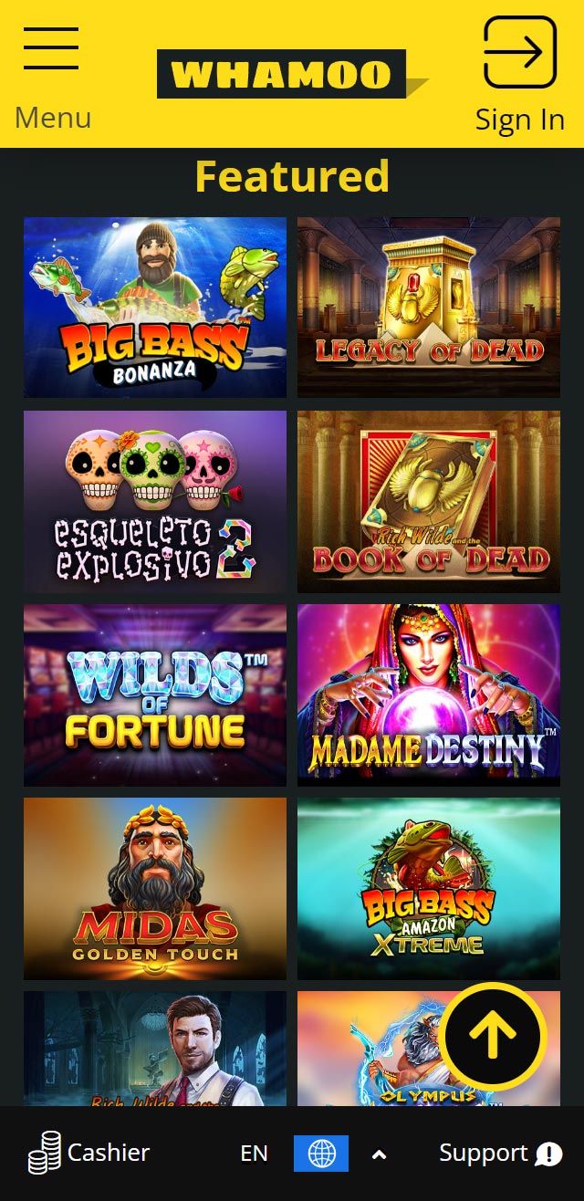 Whamoo Casino review lists all the bonuses available for you today