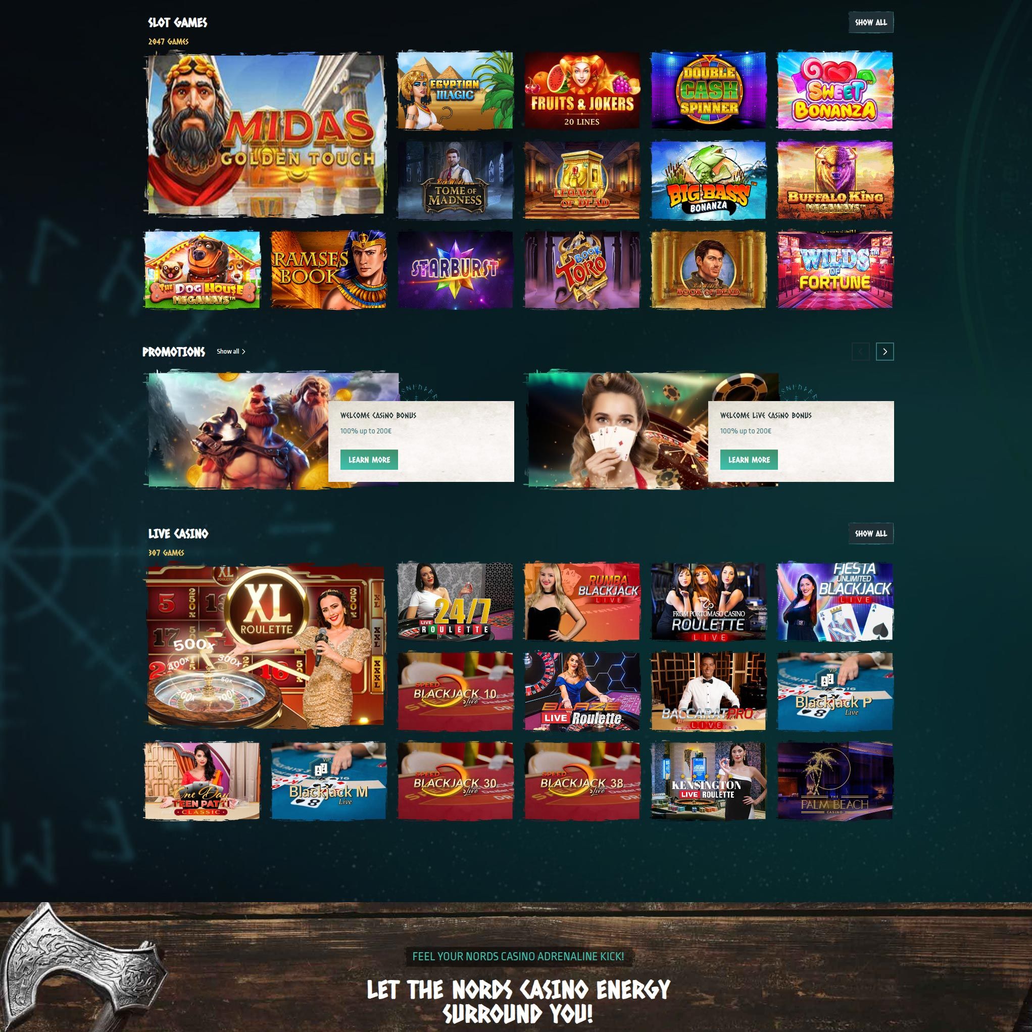Nords Casino review by Mr. Gamble