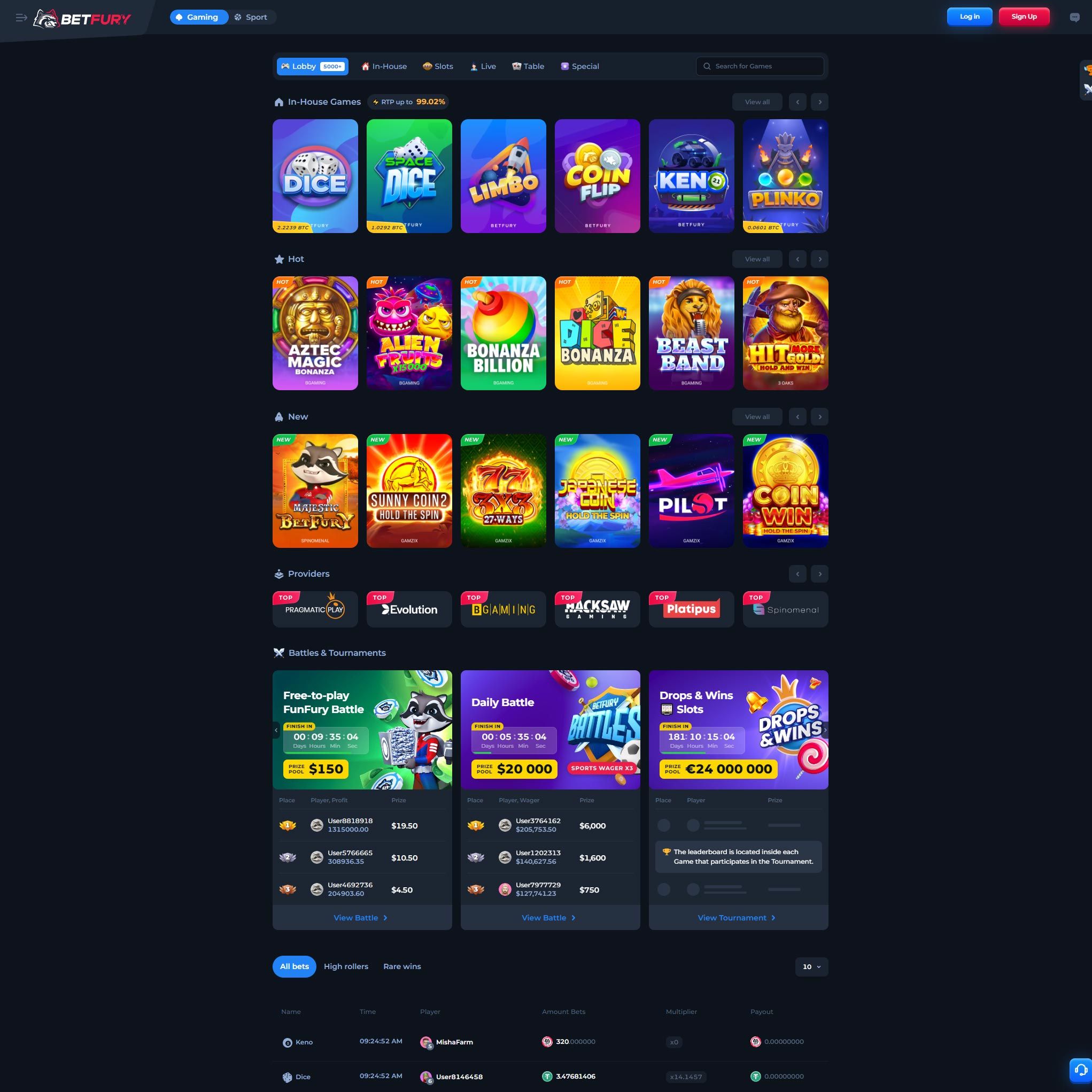 BetFury CA review by Mr. Gamble