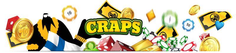 Craps on helppo kasinopeli, craps kasinot