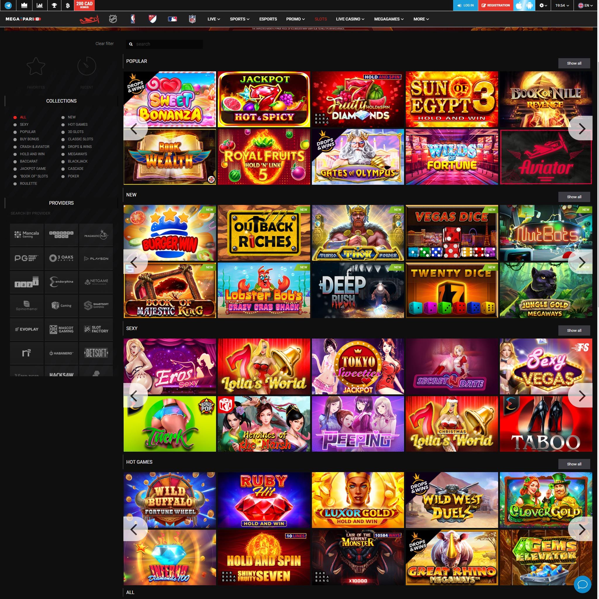 Megapari Casino CA review by Mr. Gamble