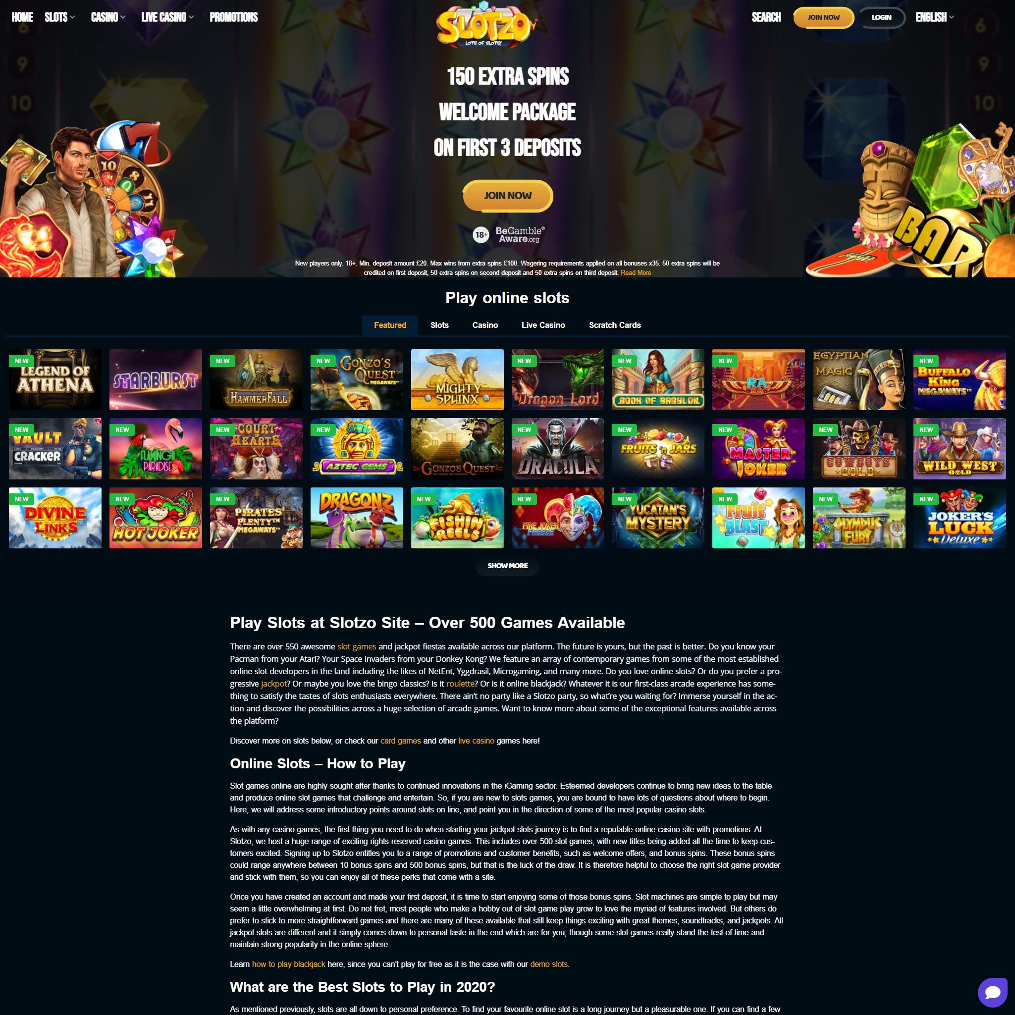 Slotzo review by Mr. Gamble