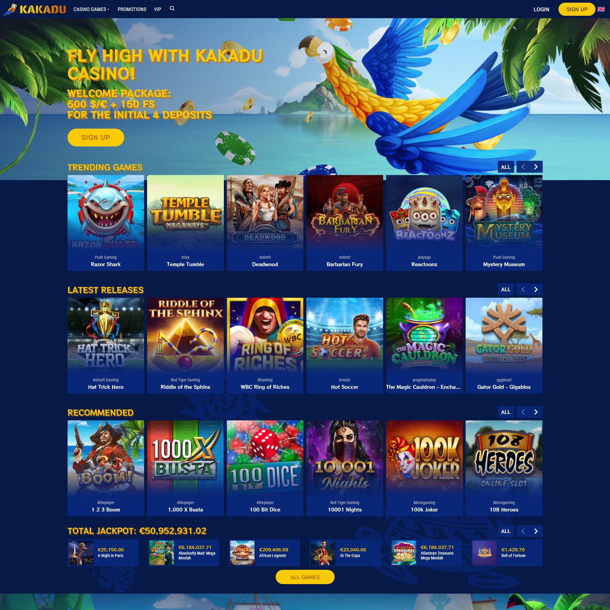 Kakadu Casino CA review by Mr. Gamble
