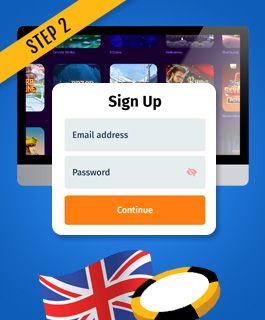 Sign up to a casino with free spins on card registration