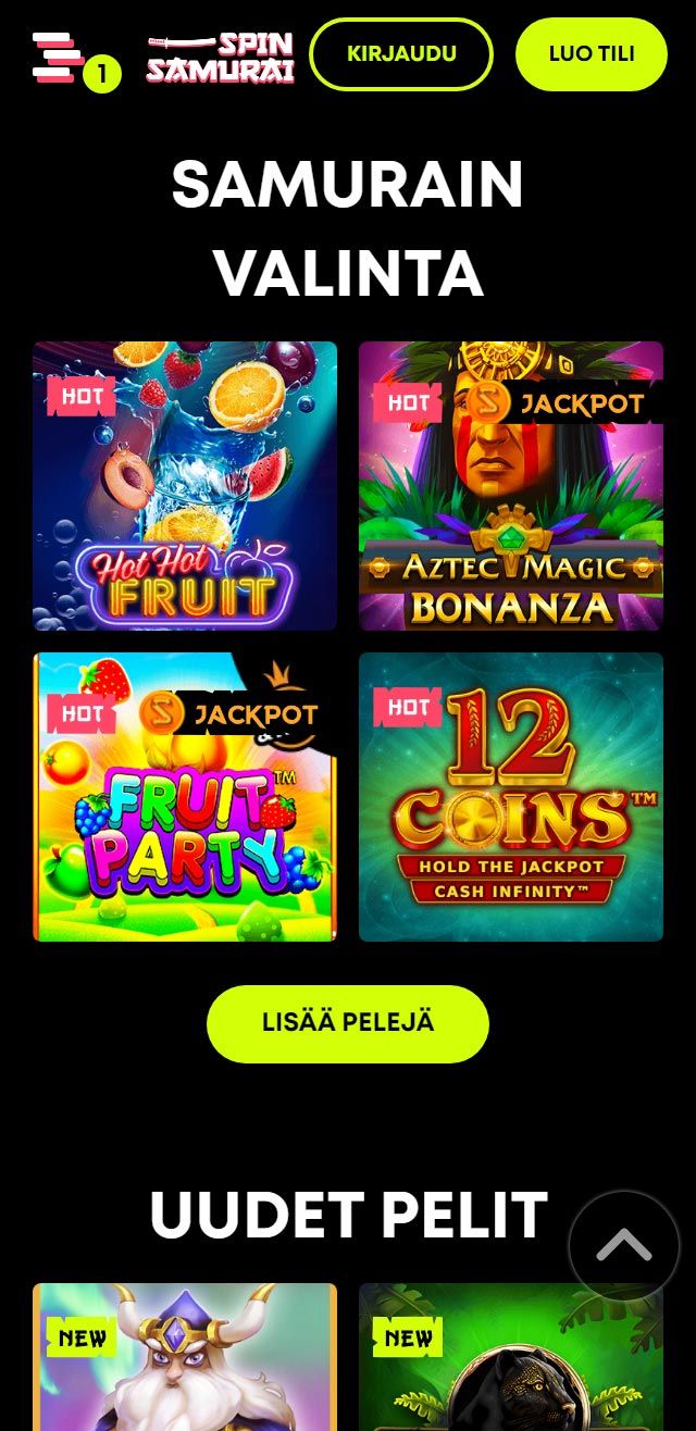 Spin Samurai Casino arvostelu listaa kaikki bonukset saatavilla sinulle tänään