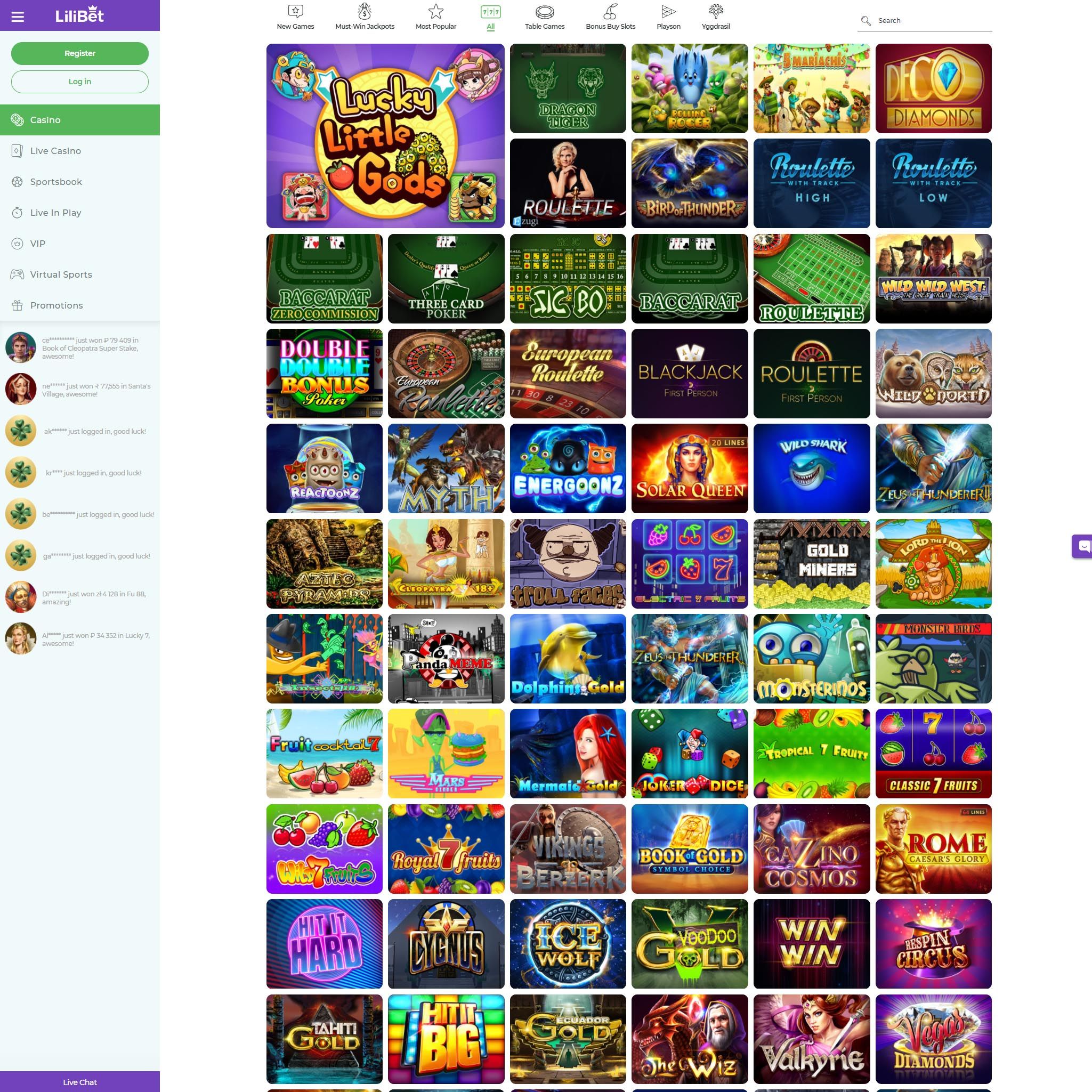 Lilibet Casino CA review by Mr. Gamble