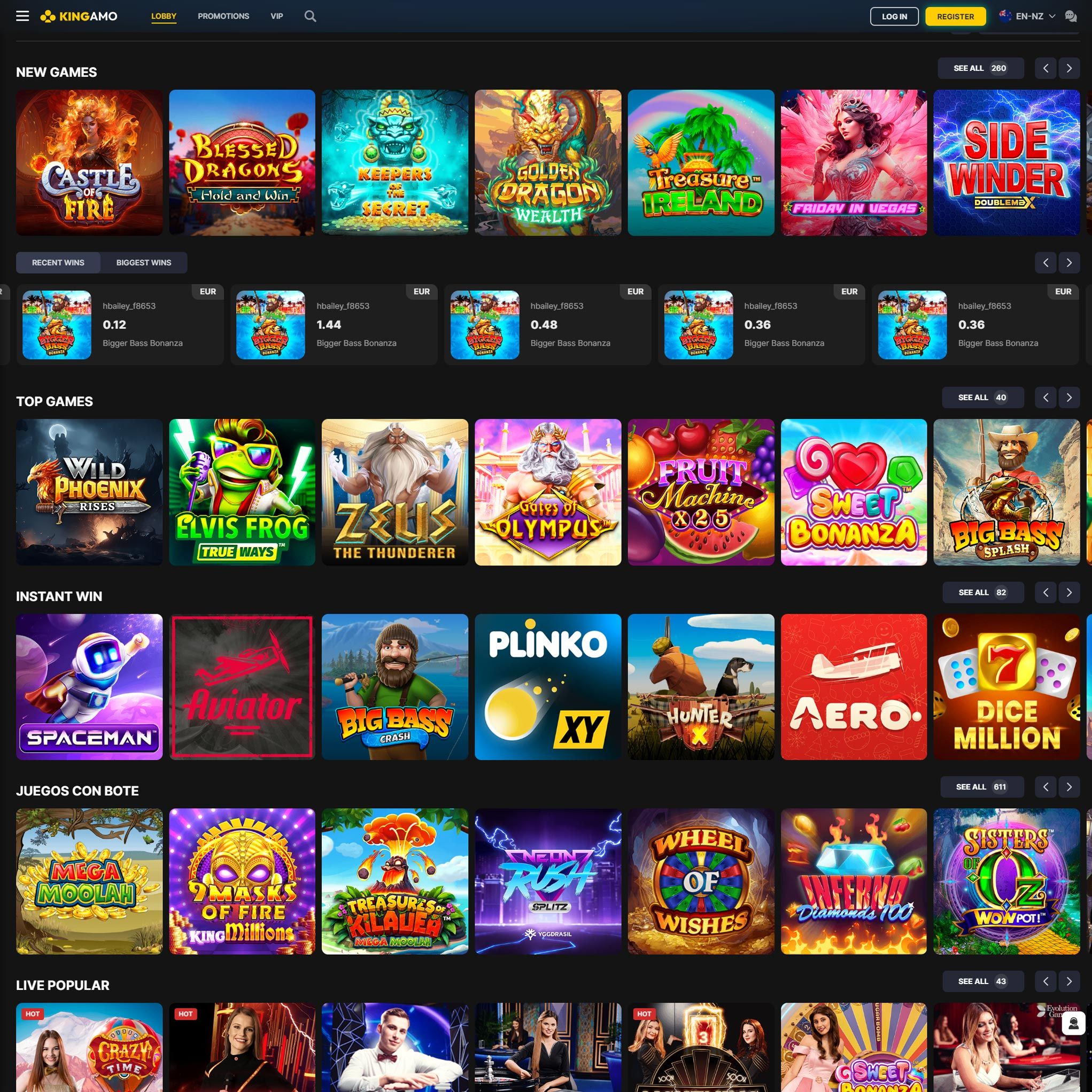 Kingamo Casino NZ review by Mr. Gamble