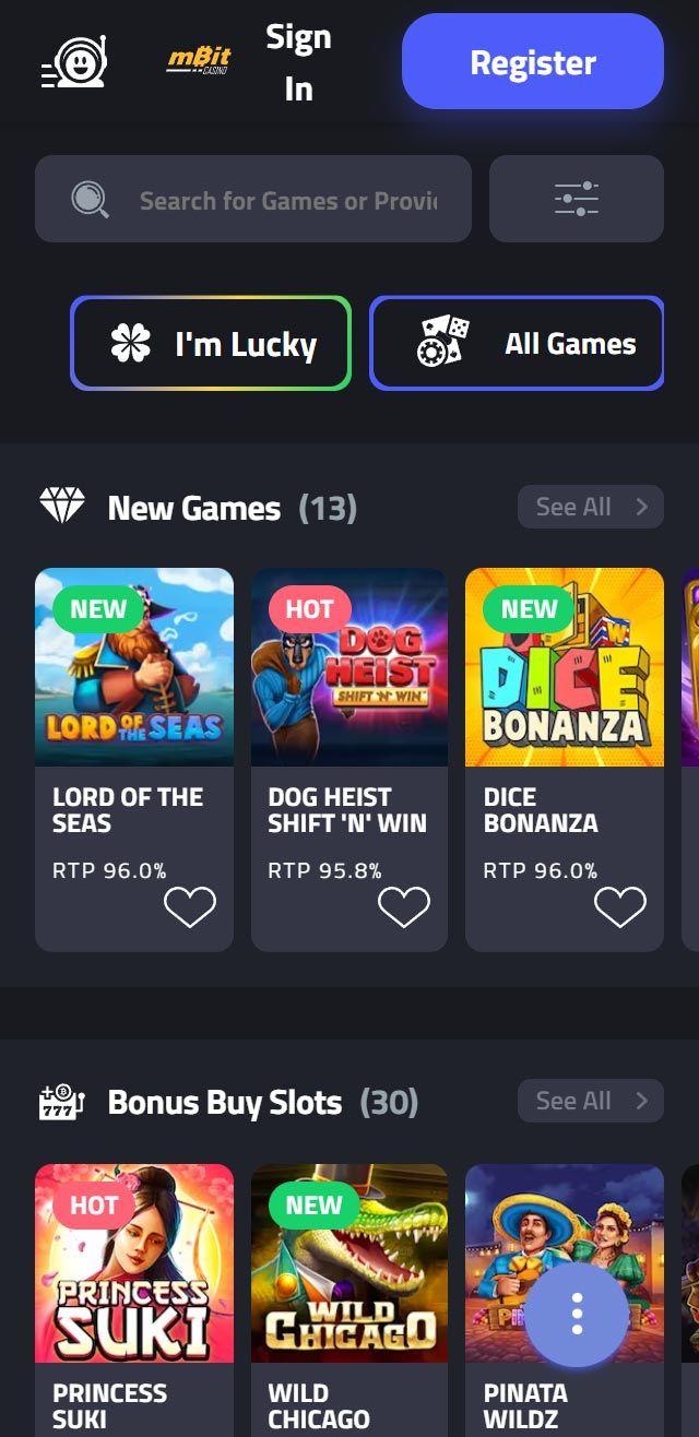 mBitCasino review lists all the bonuses available for you today