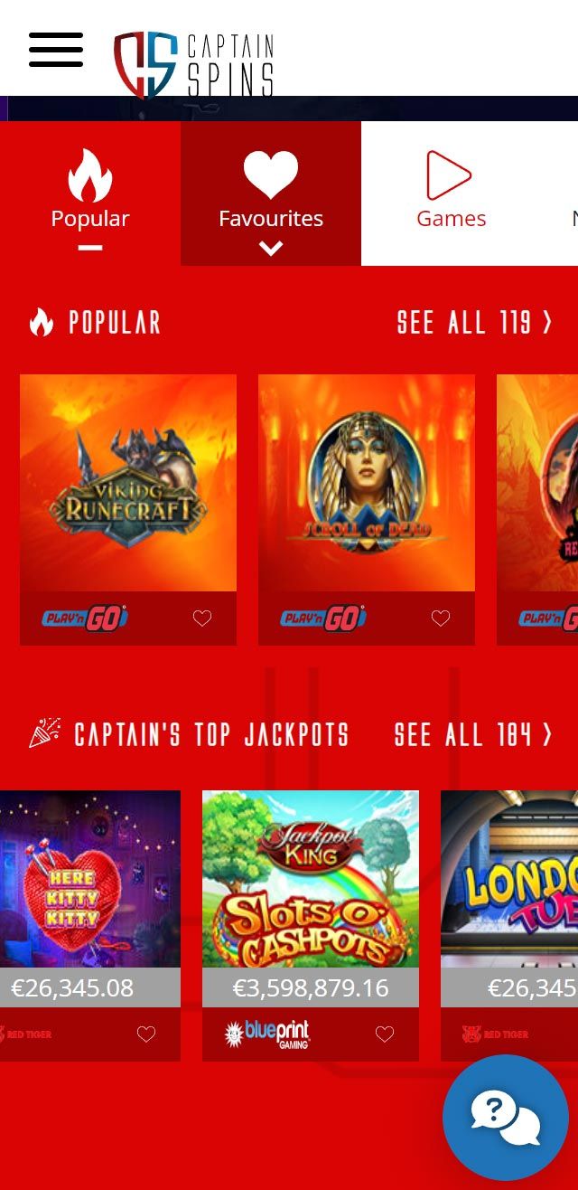 Captain Spins Casino - checked and verified for your benefit