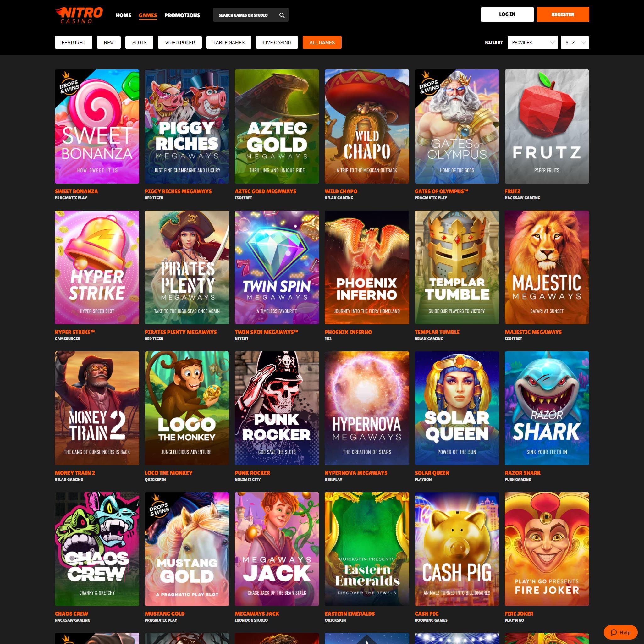 Nitro Casino review by Mr. Gamble