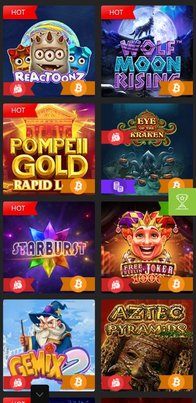 Technical interface view of Fastpay casino lobby showcasing slot games and promotional banners for free spins offers