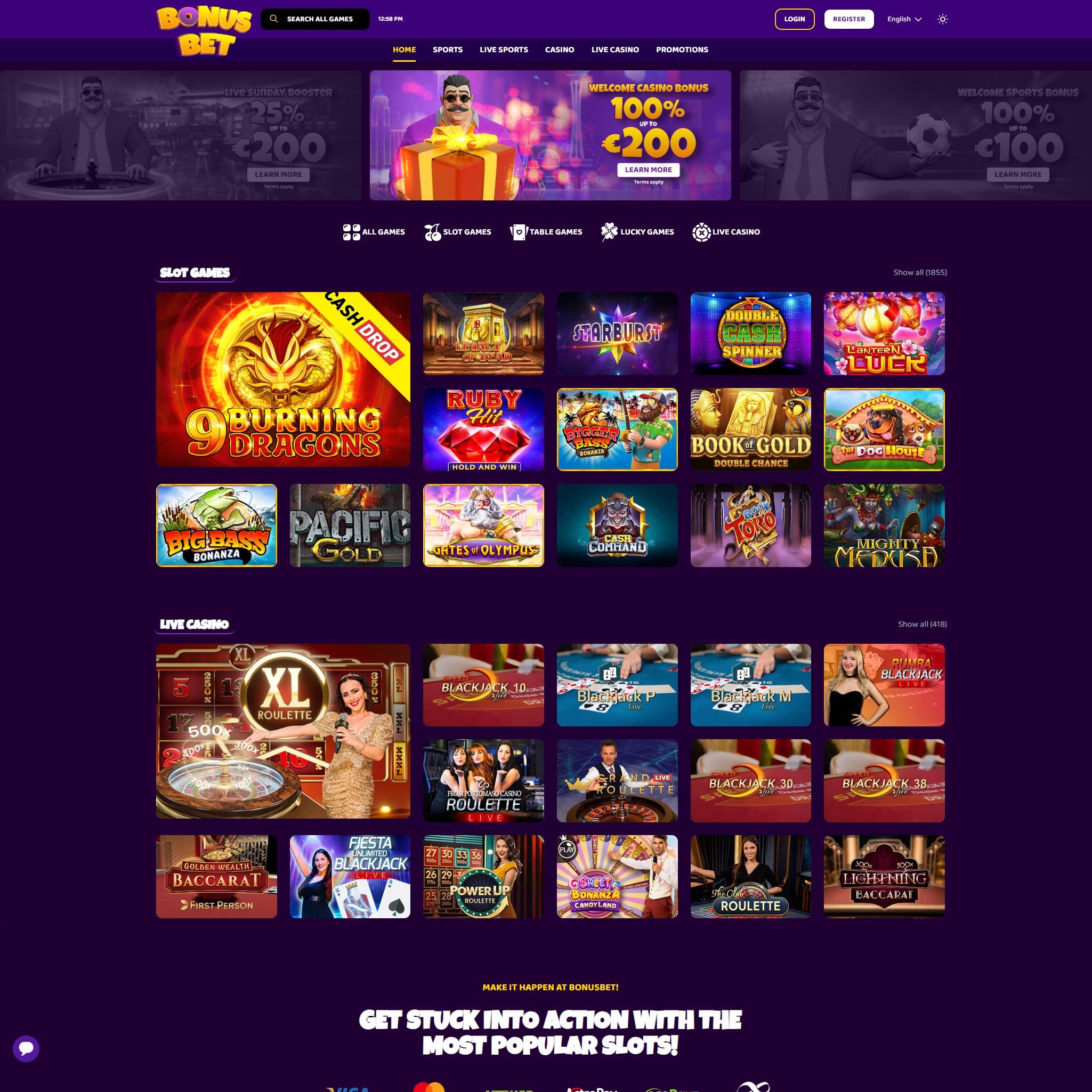 Bonusbet Casino review by Mr. Gamble