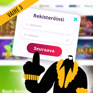 Kuinka rekisteröidä pelitili nettikasinolle ja lunastaa Cashback bonus