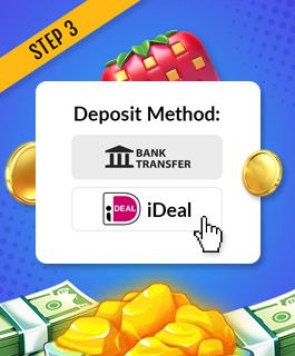 You can deposit at online casinos using iDeal
