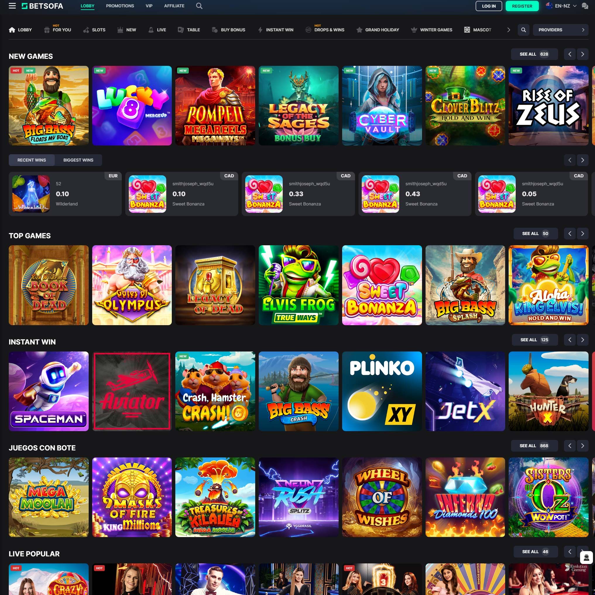 Betsofa Casino NZ review by Mr. Gamble