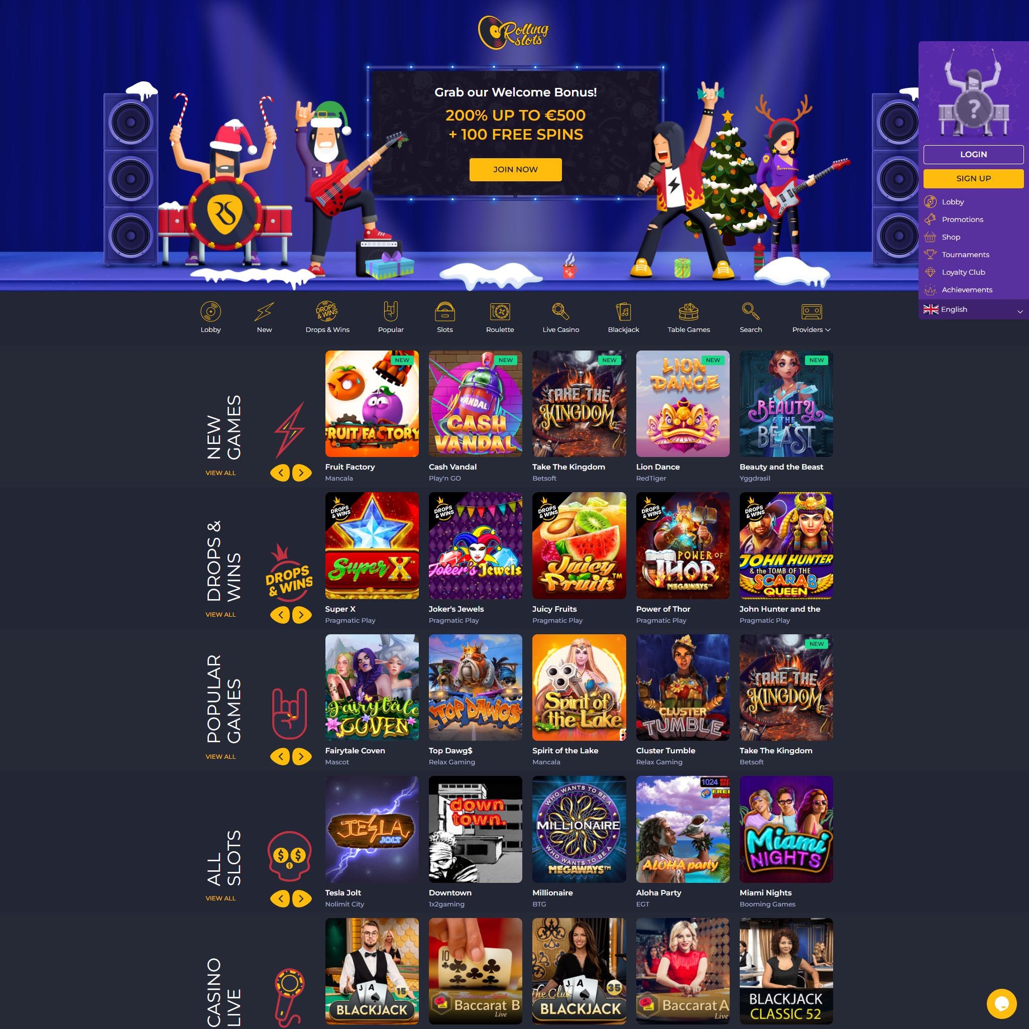 Rolling Slots CA review by Mr. Gamble