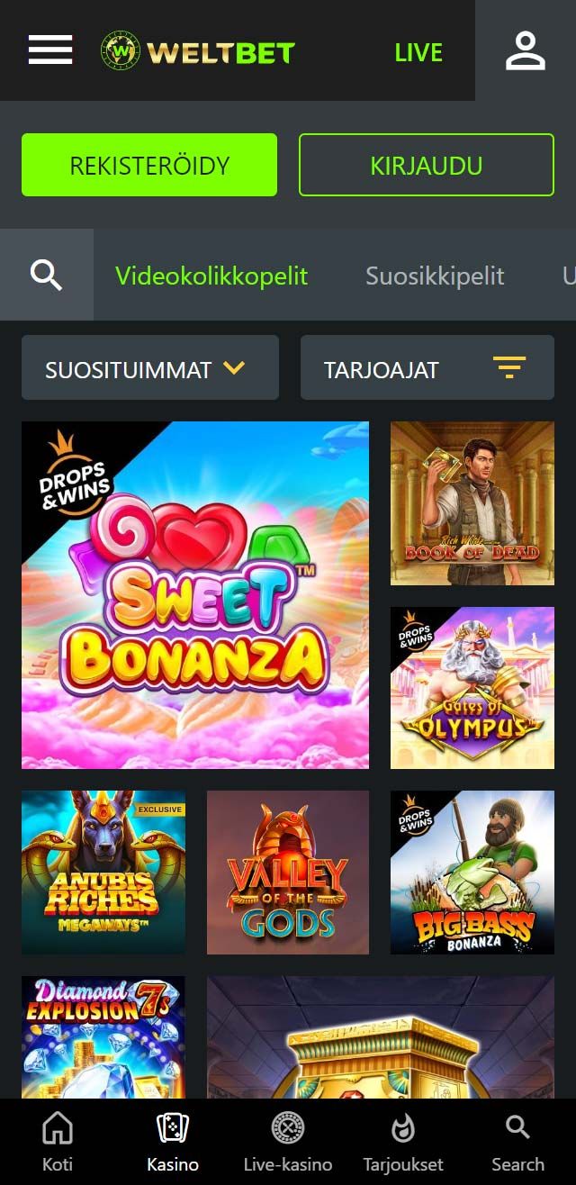 WeltBet Casino arvostelu listaa kaikki bonukset saatavilla sinulle tänään