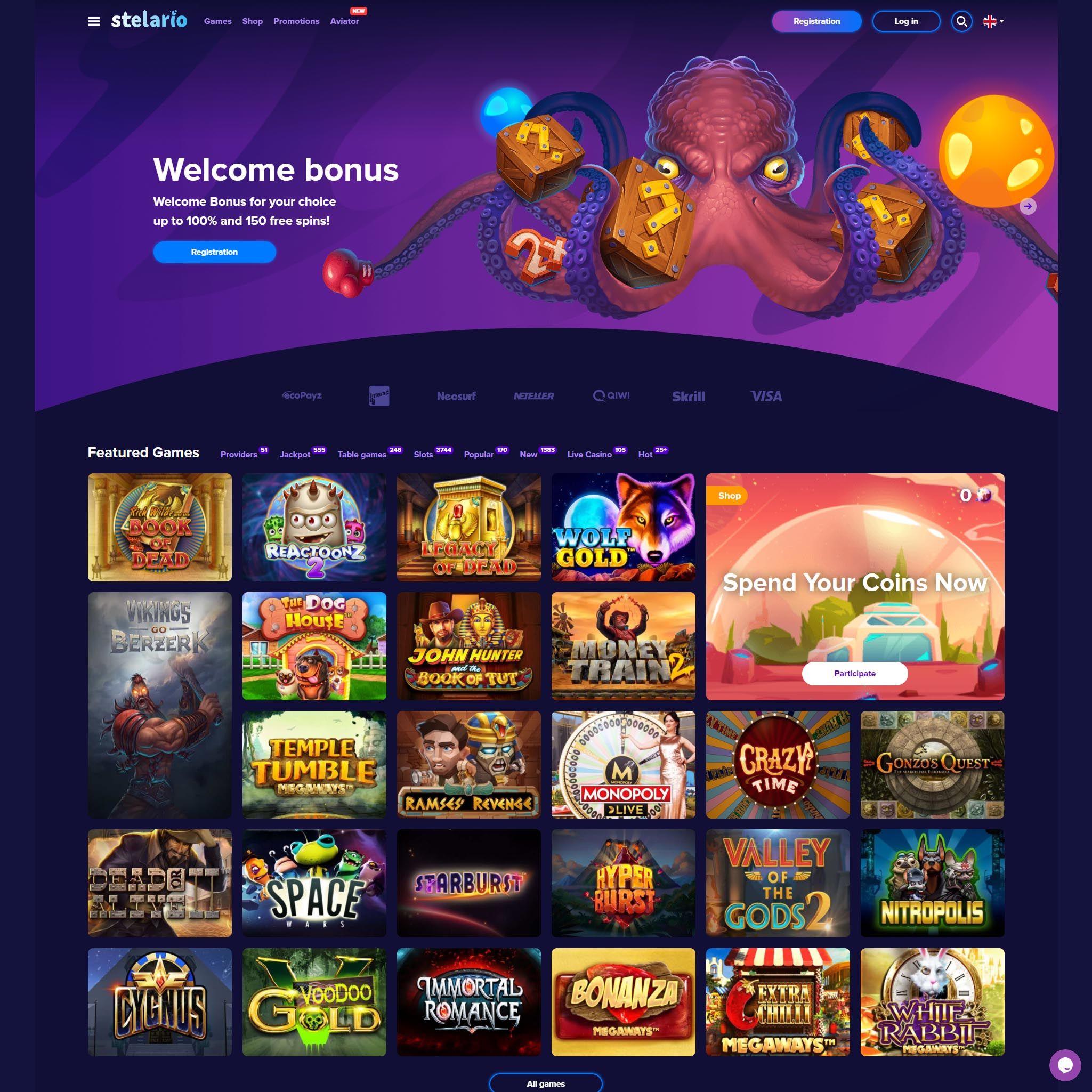 Stelario Casino review by Mr. Gamble