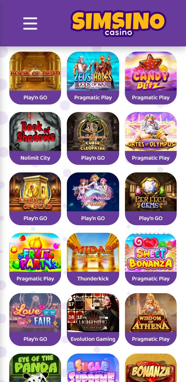Simsino Casino review lists all the bonuses available for Canadian players today