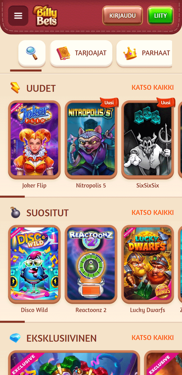 BillyBets Casino tarkistettu ja todennettu hyödyksesi