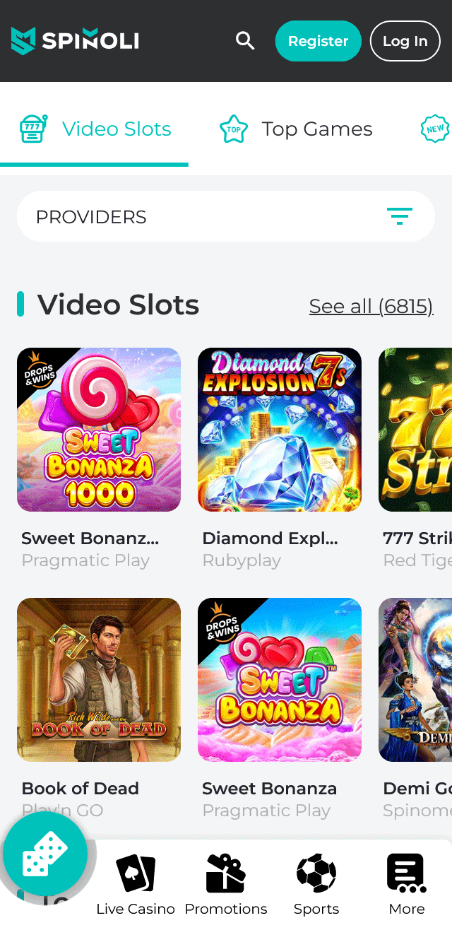 Spinoli Casino review lists all the bonuses available for you today