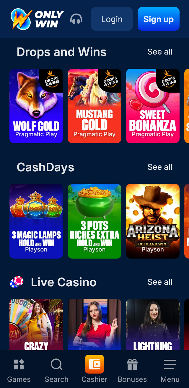 Only.win Casino - checked and verified for your benefit