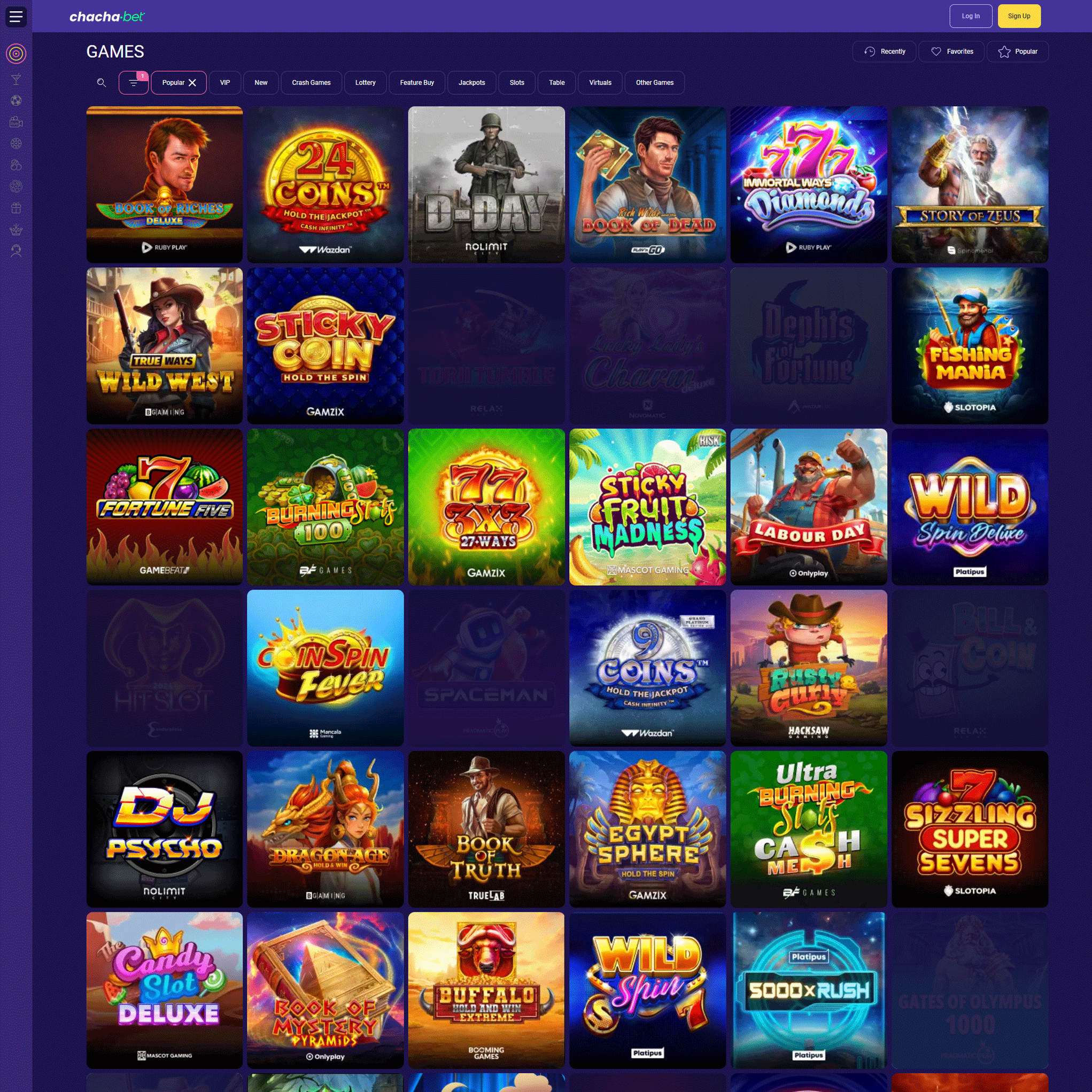 Chacha.bet Casino review by Mr. Gamble