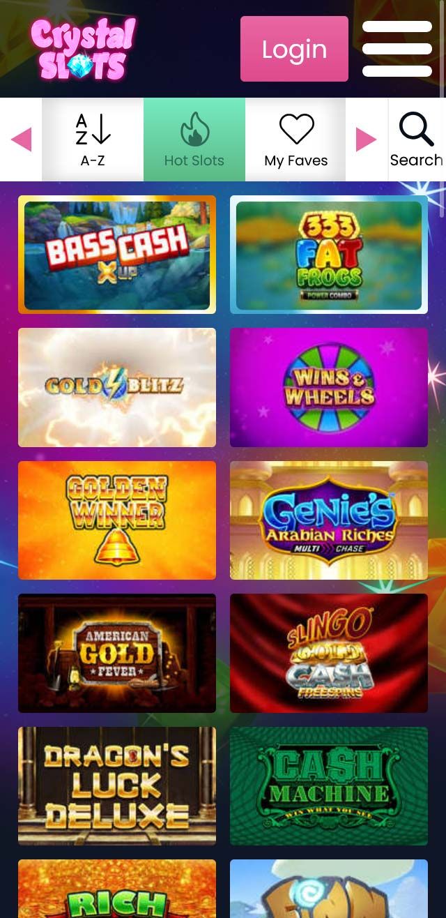 Crystal Slots review lists all the bonuses available for UK players today