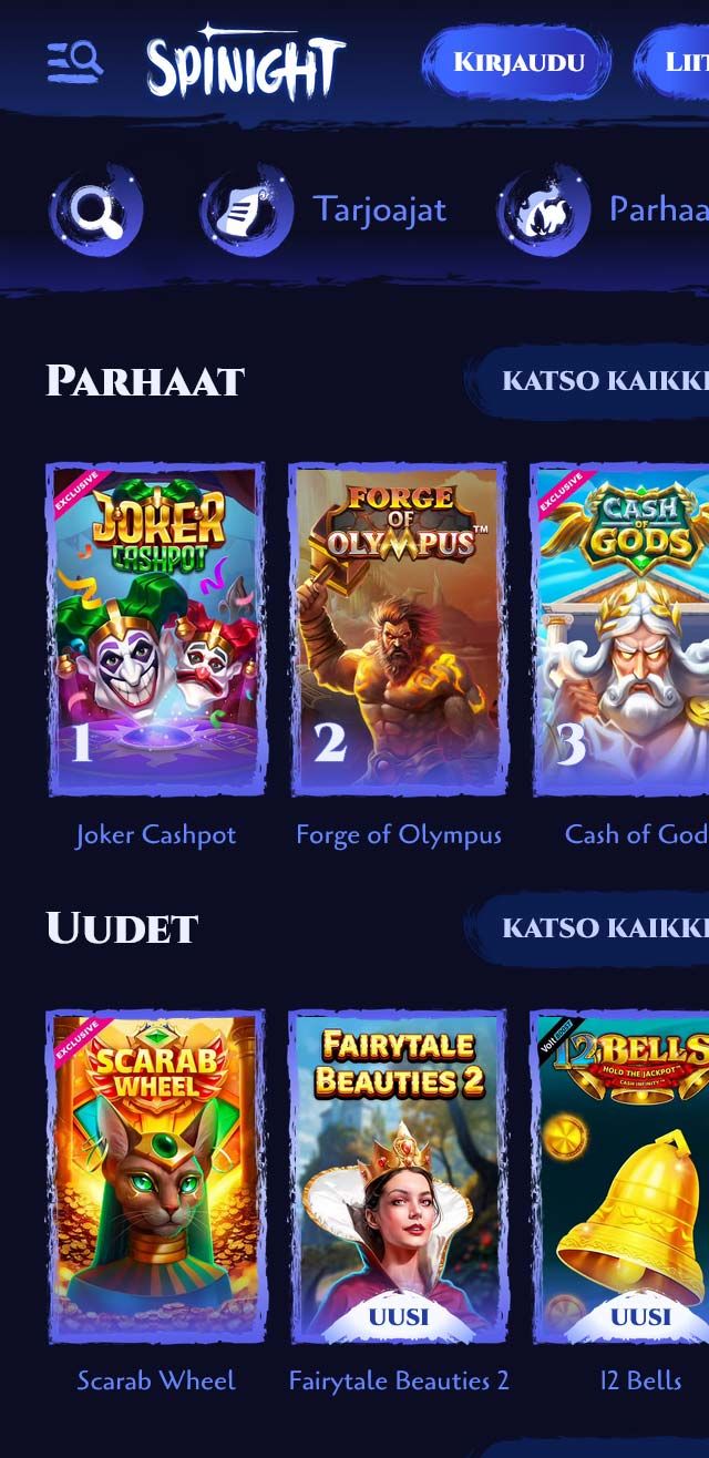 SpiNight Casino arvostelu listaa kaikki bonukset saatavilla sinulle tänään