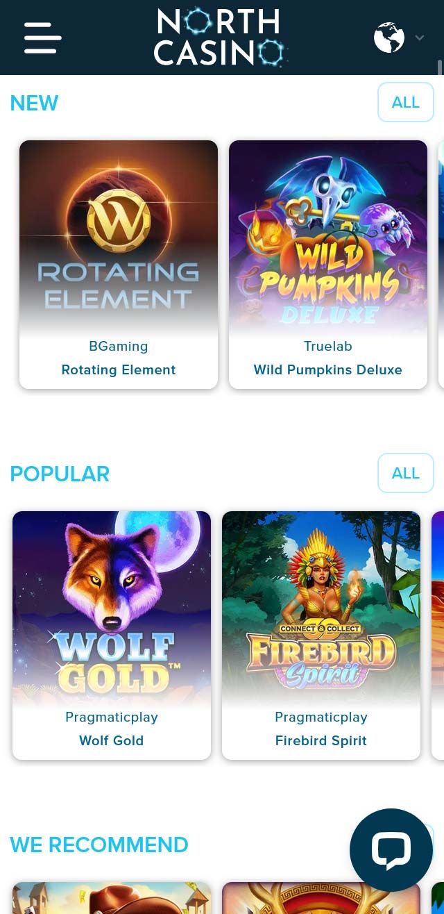 North Casino review lists all the bonuses available for you today