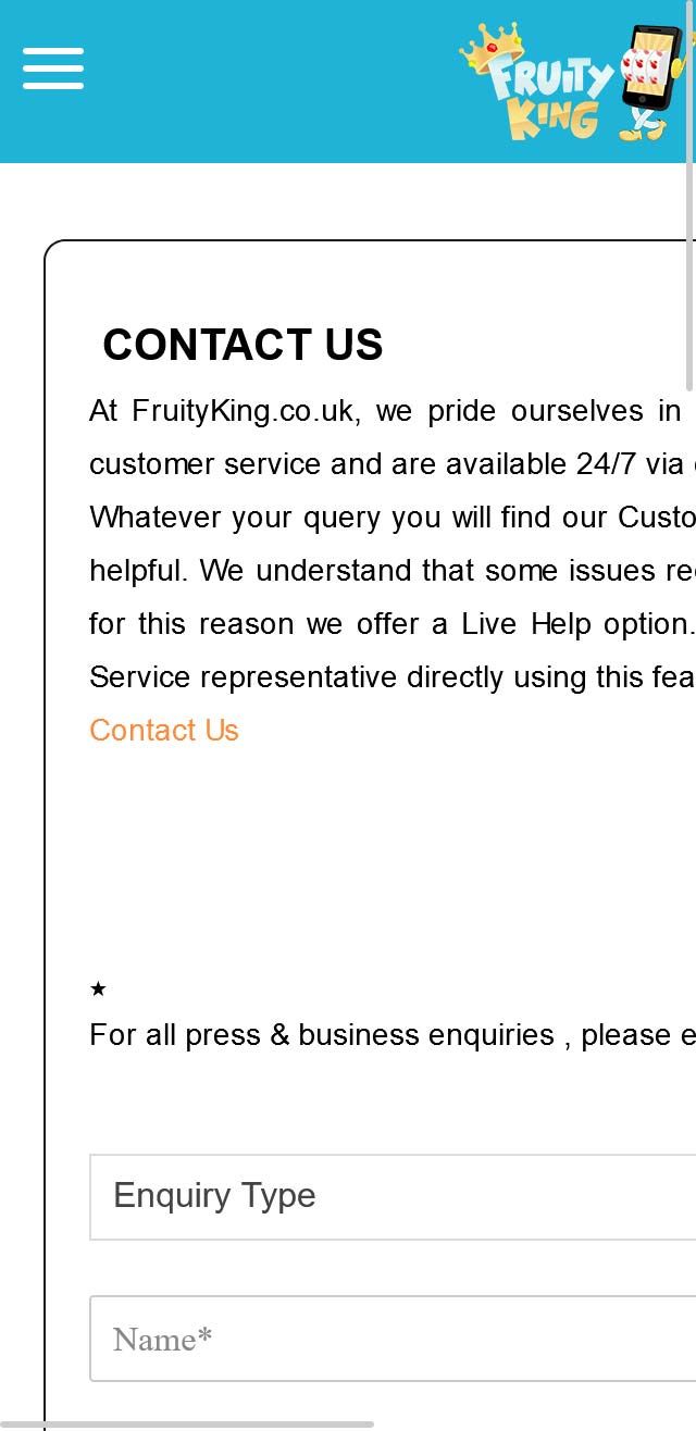 Fruity King Casino - checked and verified for your benefit