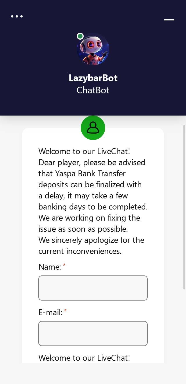 Lazybar Casino - checked and verified for your benefit