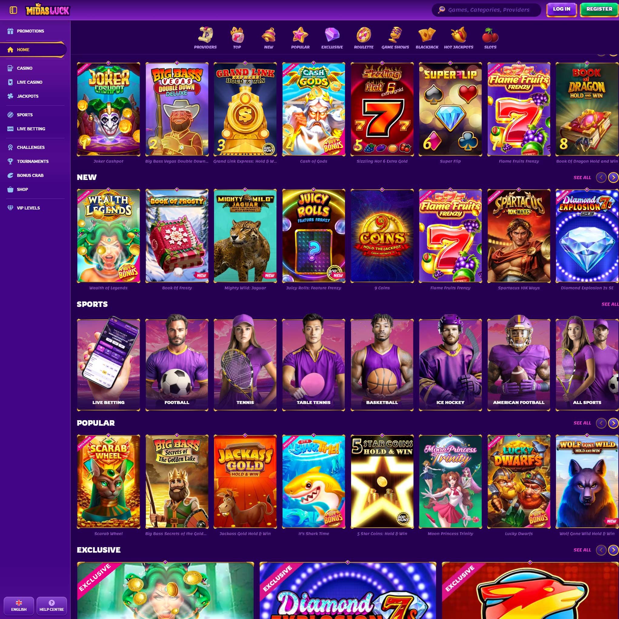 Midas Luck Casino review by Mr. Gamble