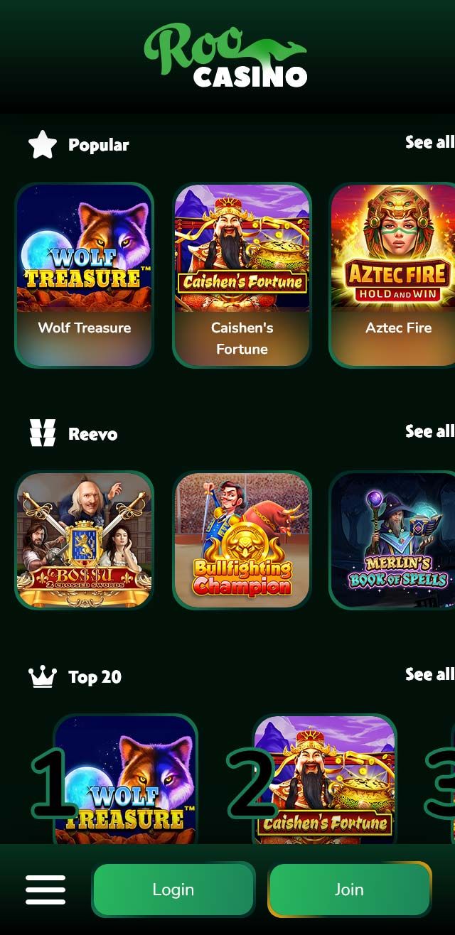 Roo Casino review lists all the bonuses available for you today