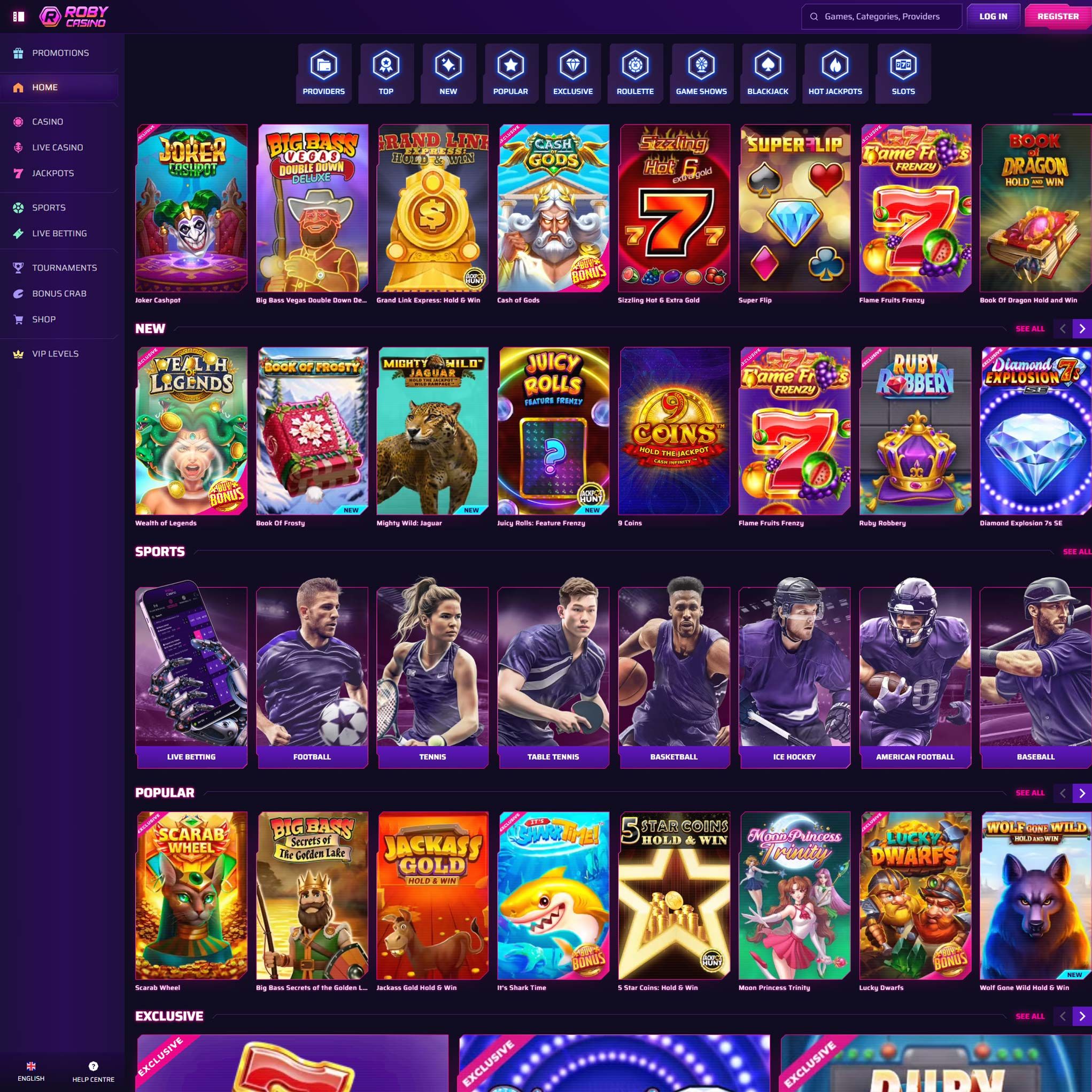 Roby Casino review by Mr. Gamble