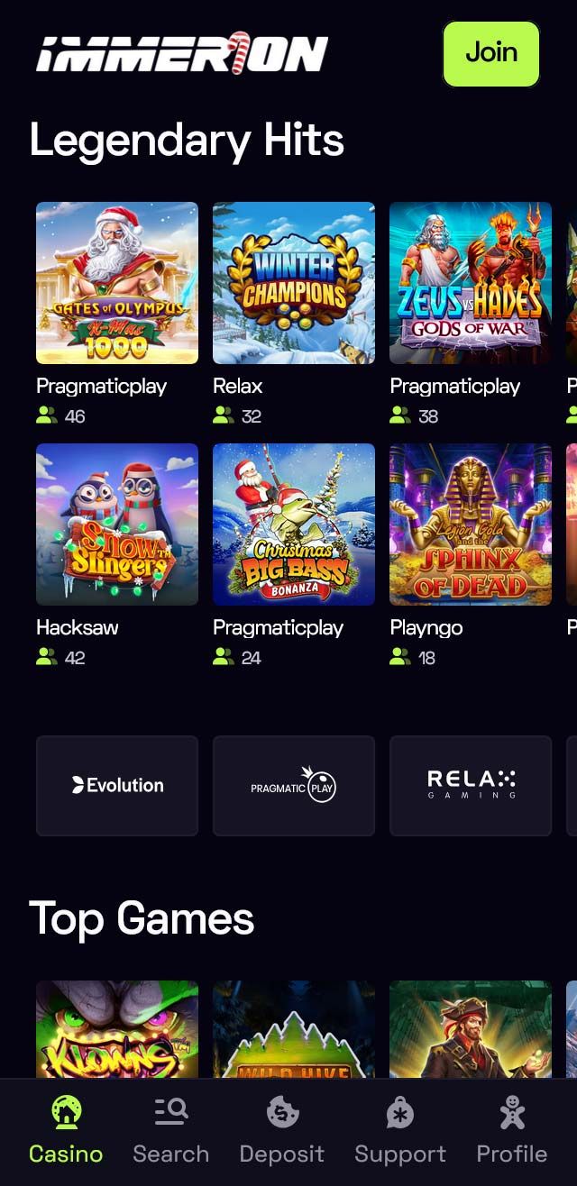 Immerion Casino review lists all the bonuses available for you today