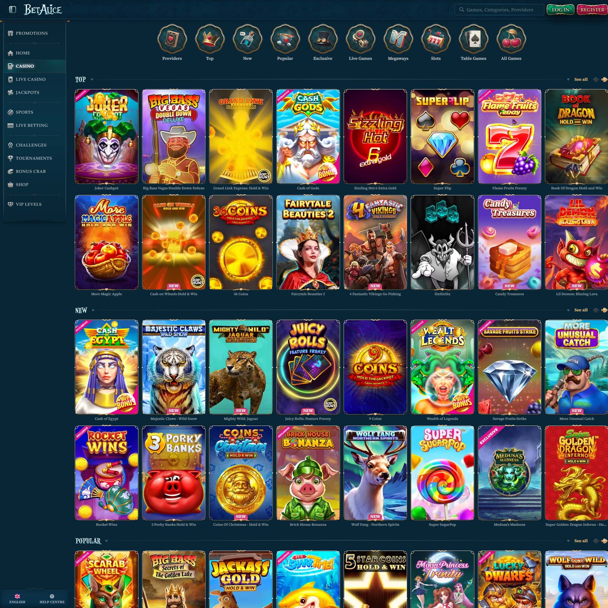 BetAlice Casino review by Mr. Gamble