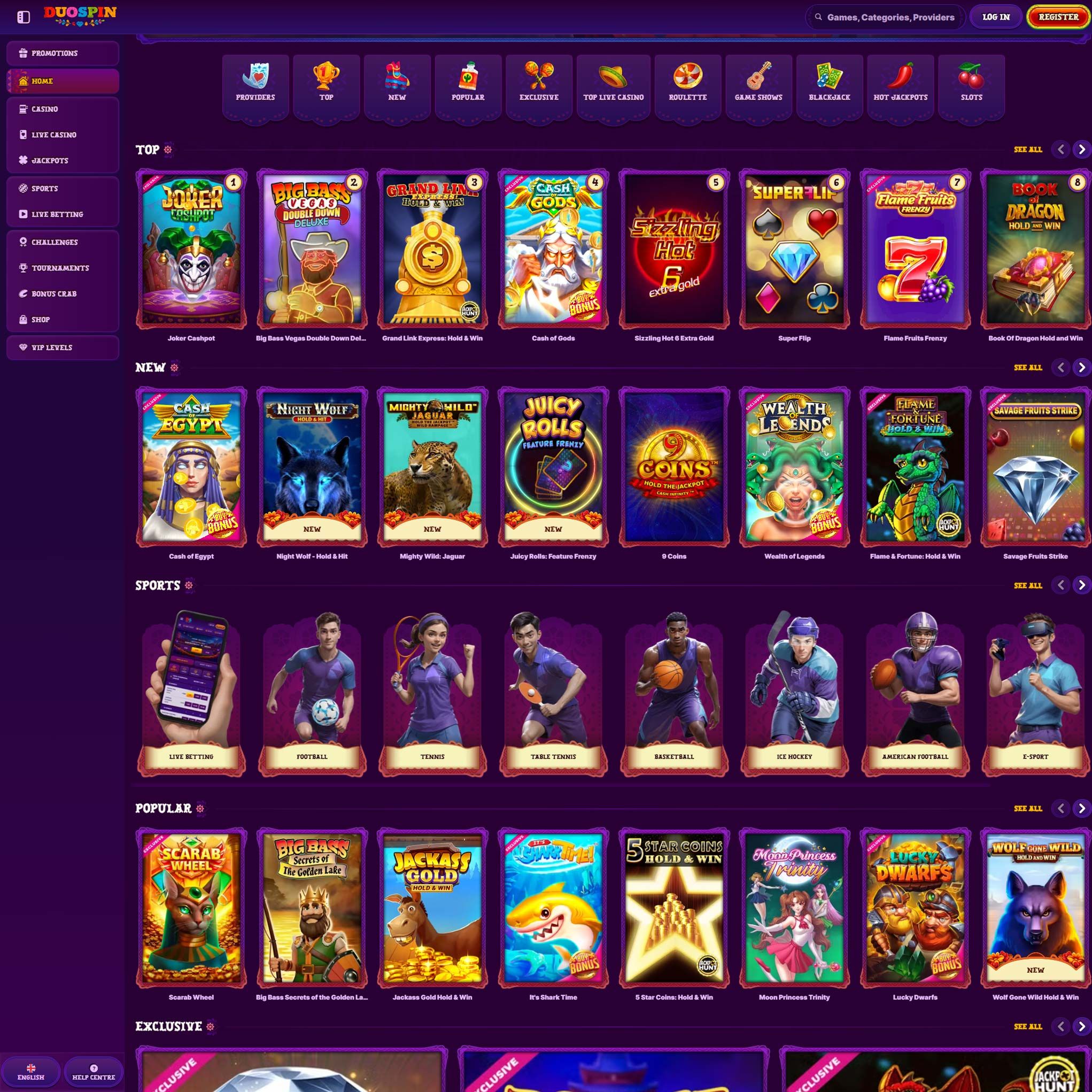 Duospin Casino review by Mr. Gamble