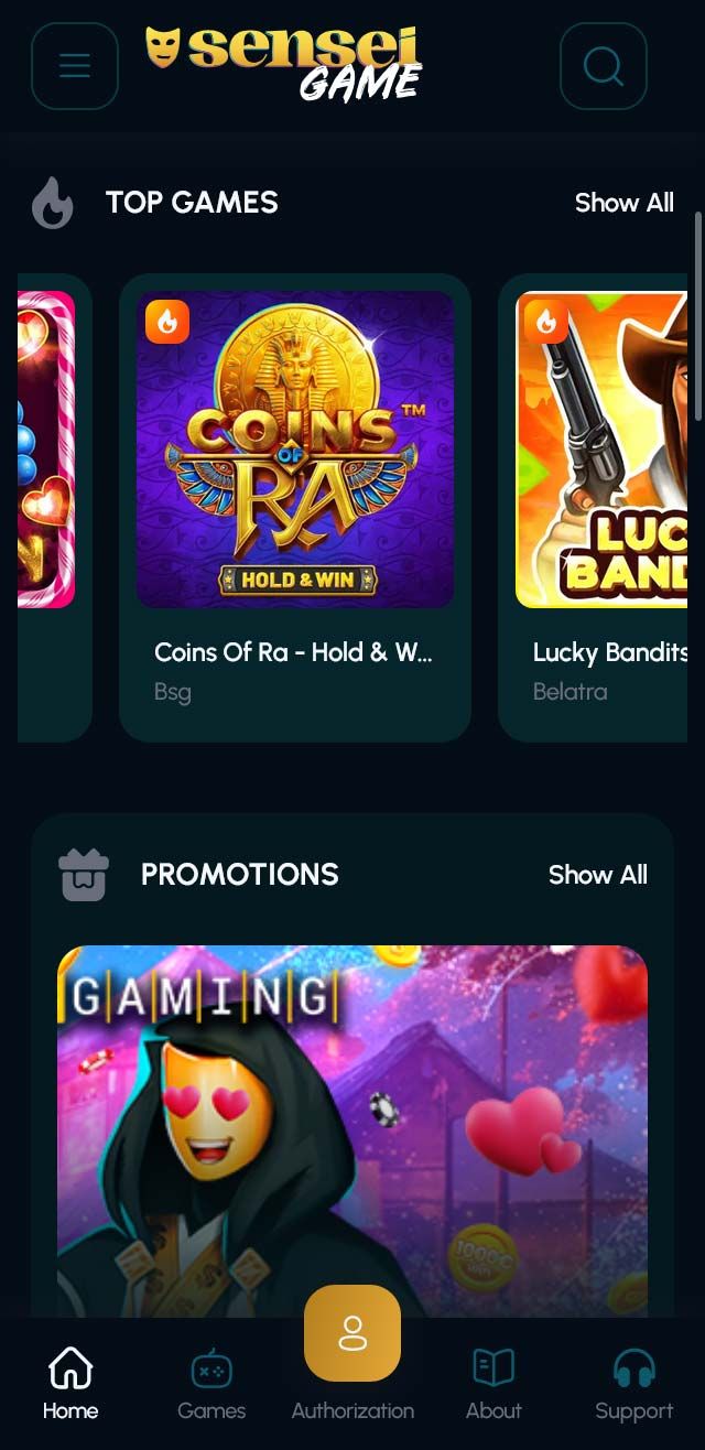 Sensei.game Casino review lists all the bonuses available for you today