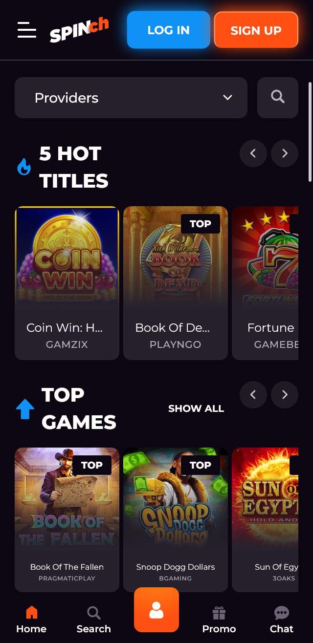 Spinch Casino review lists all the bonuses available for you today