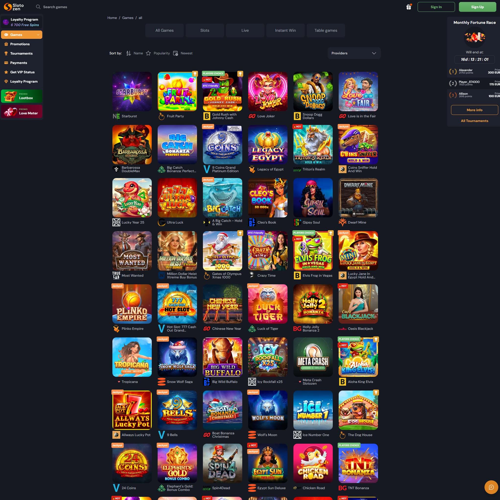 Slotozen Casino  CA review by Mr. Gamble