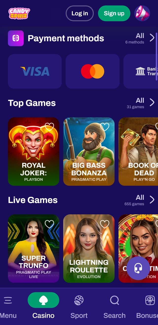 CandySpinz Casino review lists all the bonuses available for you today