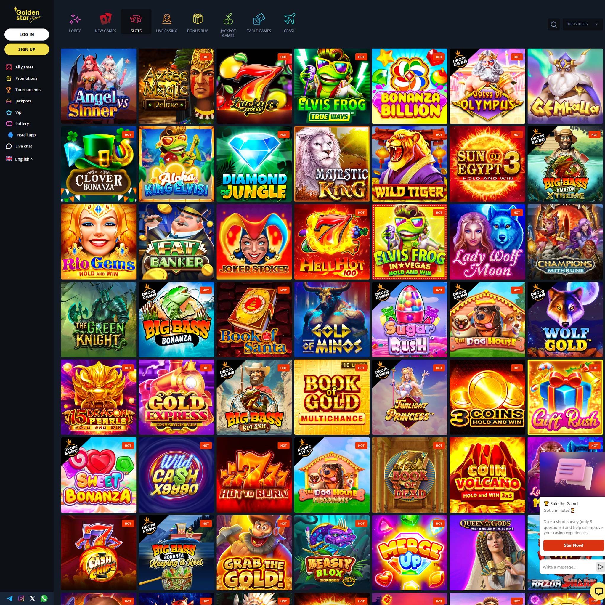 Golden Star Casino review by Mr. Gamble