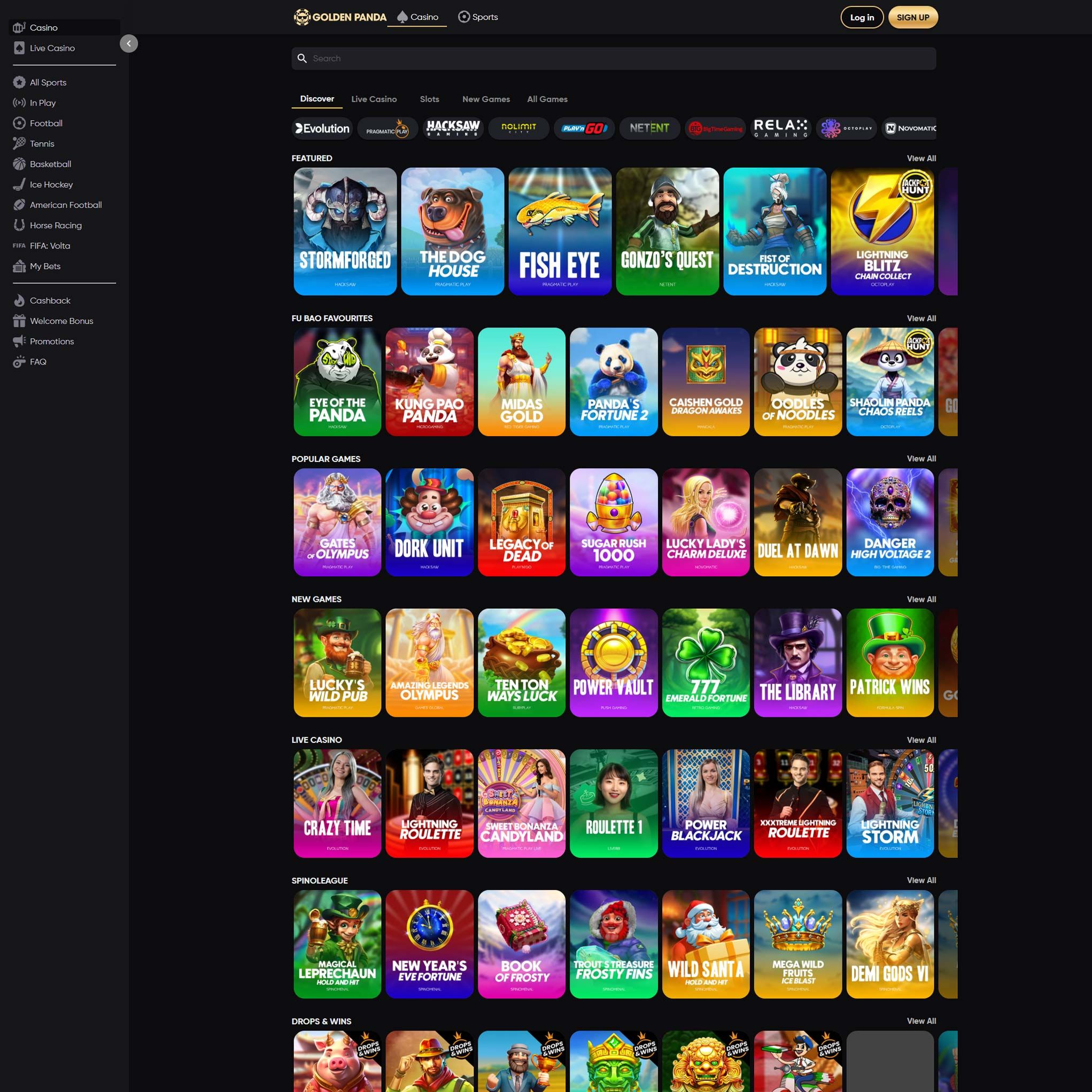 Golden Panda Casino review by Mr. Gamble